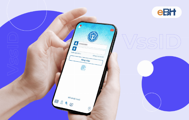 Màn hình máy tính hiển thị giao diện Cổng Dịch vụ công BHXH Việt Nam, với form đăng ký tài khoản giao dịch điện tử cho cá nhân, bao gồm các trường thông tin cần điền và nút gửi.